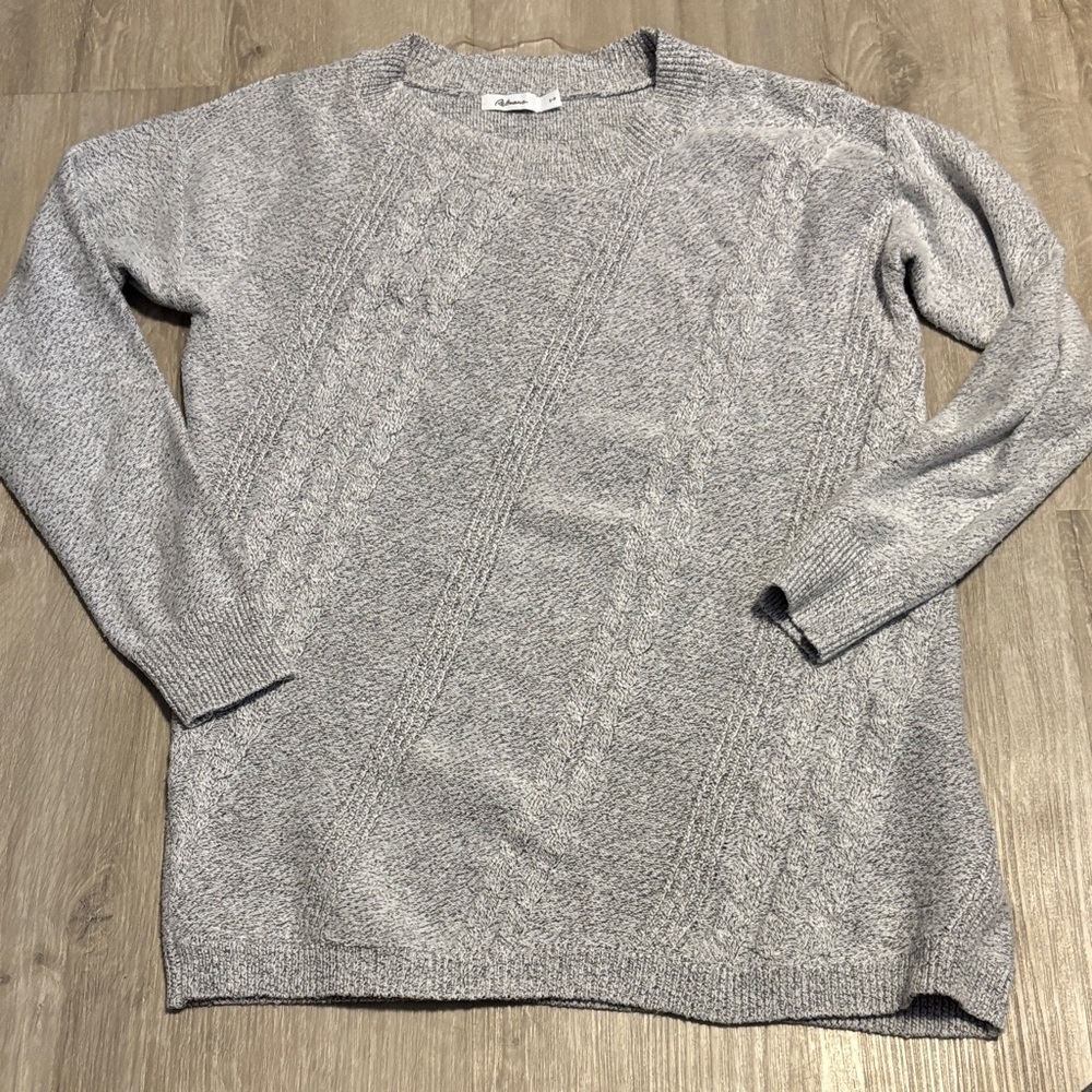 Reitmans Heather Gray‎ Knit Top